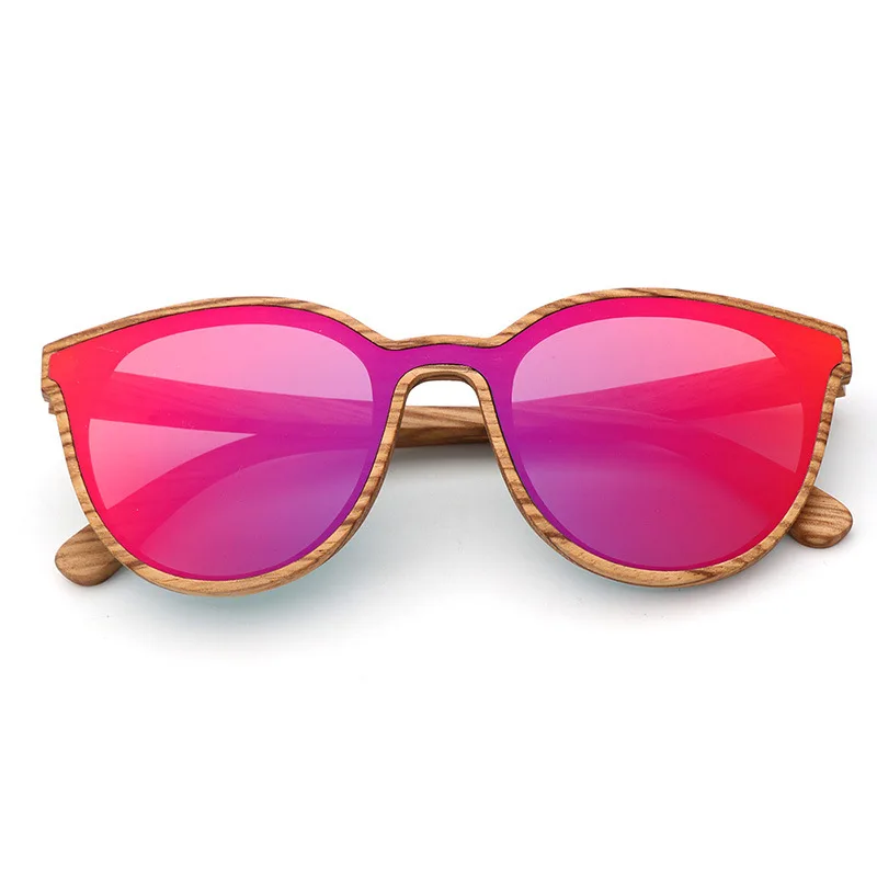 New Design Wood Sunglasses for Women and Men,Polarized Lens Retro Vintage Sun Glass High Quality UV400