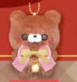 pink bow bear