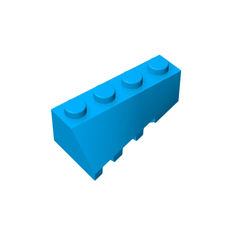 Gobricks GDS-1167 Wedge 4 x 2 Sloped Right compatible with lego 43720 children's toys Gifts Building Blocks