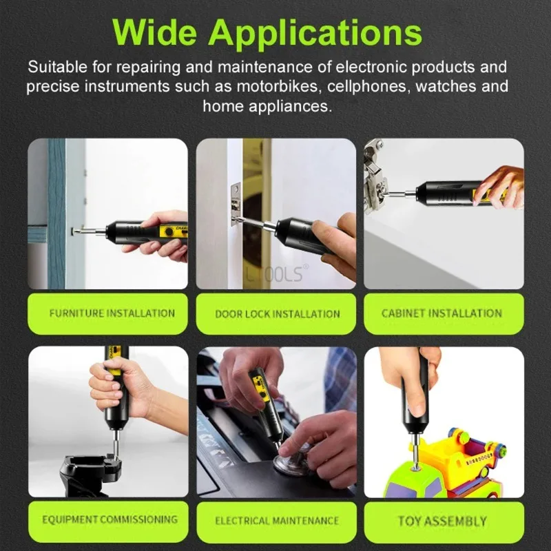

Новая электрическая отвертка, бытовая перезаряжаемая мини-ручная дрель, портативная ударная отвертка, деревообрабатывающая аккумуляторная отвертка
