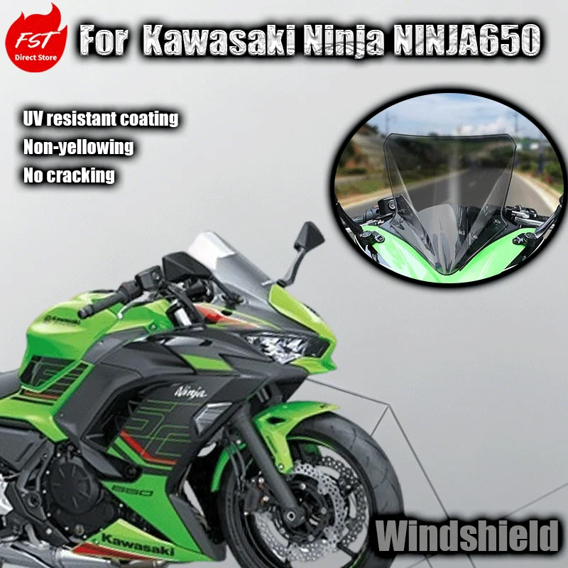 

Модификация ветрового стекла для моделей Kawasaki Ninja 650, включая модели 2017-2019 годов с увеличенной высотой ветрового стекла.