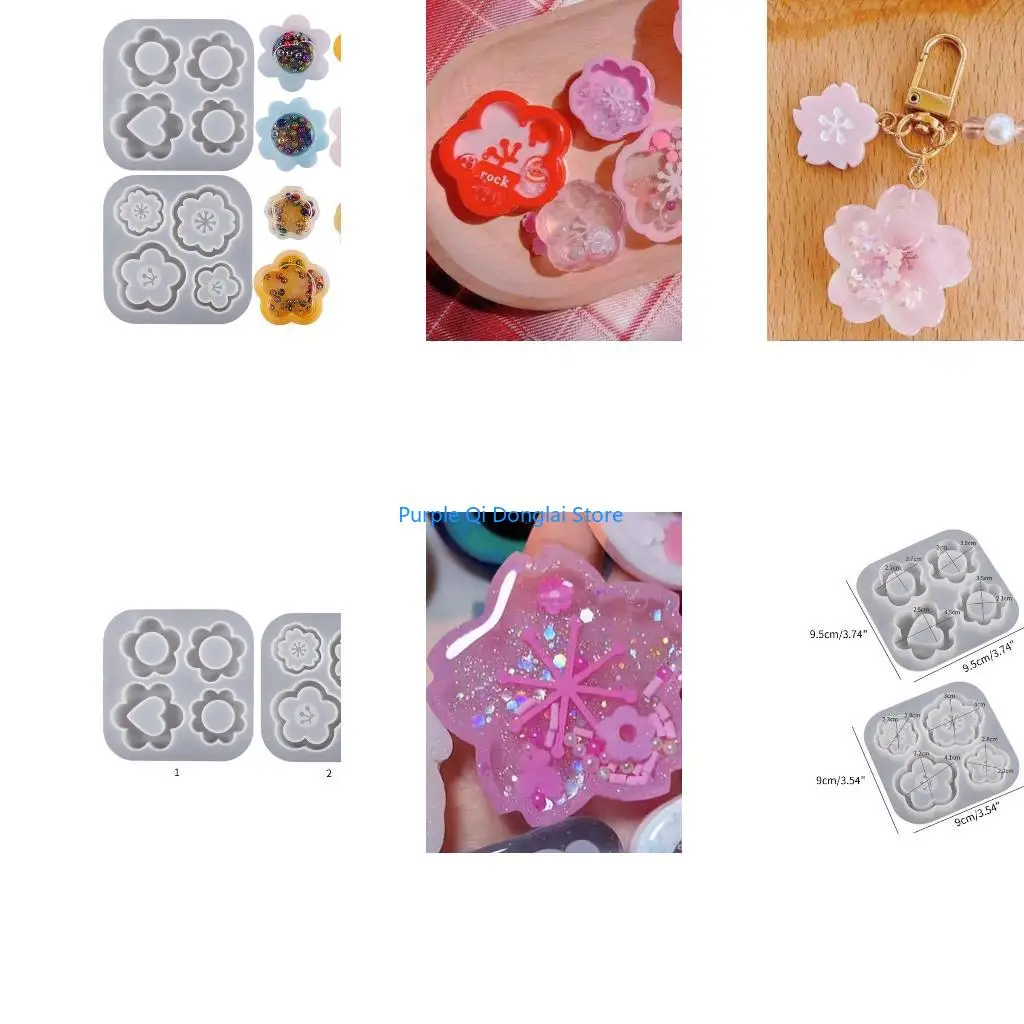 L21E Silicone Mold Handmade Ornament Mold Valentines Day Birthday Gift