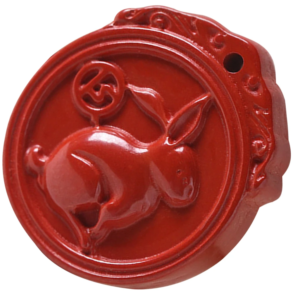 

Carving Rabbit Accessories DIY Charms Pendants Necklace Bracelet Keychain Gifts Jewelry Making Crafts Rabbit Shaped