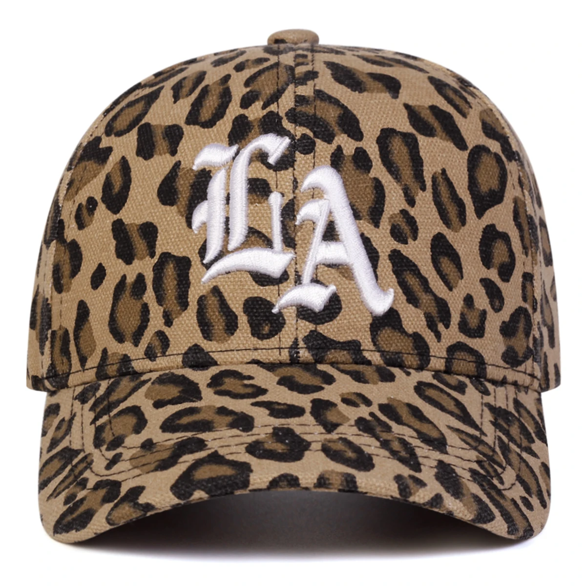 للجنسين القوطية LA التطريز ليوبارد طباعة قبعات البيسبول ربيع الخريف في الهواء الطلق قابل للتعديل قبعات عادية واقية من الشمس قبعة قبعة رياضية #3