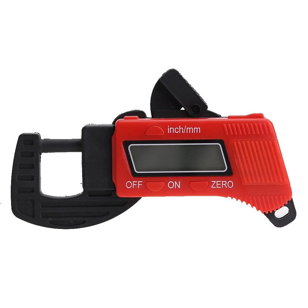 Digital Thickness Caliper 0-12.7mm Thickness Tester Caliper Large LCD Display Lightweight Jewel Pearl Diameter Measurement