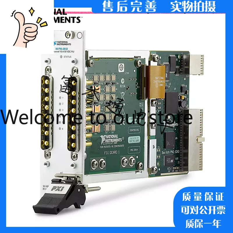 

Модуль сигналов, ввода-вывода, коммутации US NI PXI-2512 778572-12PXI (в наличии)