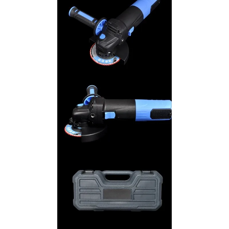 Speed Regulating Angle Grinder High Power Rock Slab Edging Machine Handheld Large Slab Stone Polishing and Cutting Slotting Tool