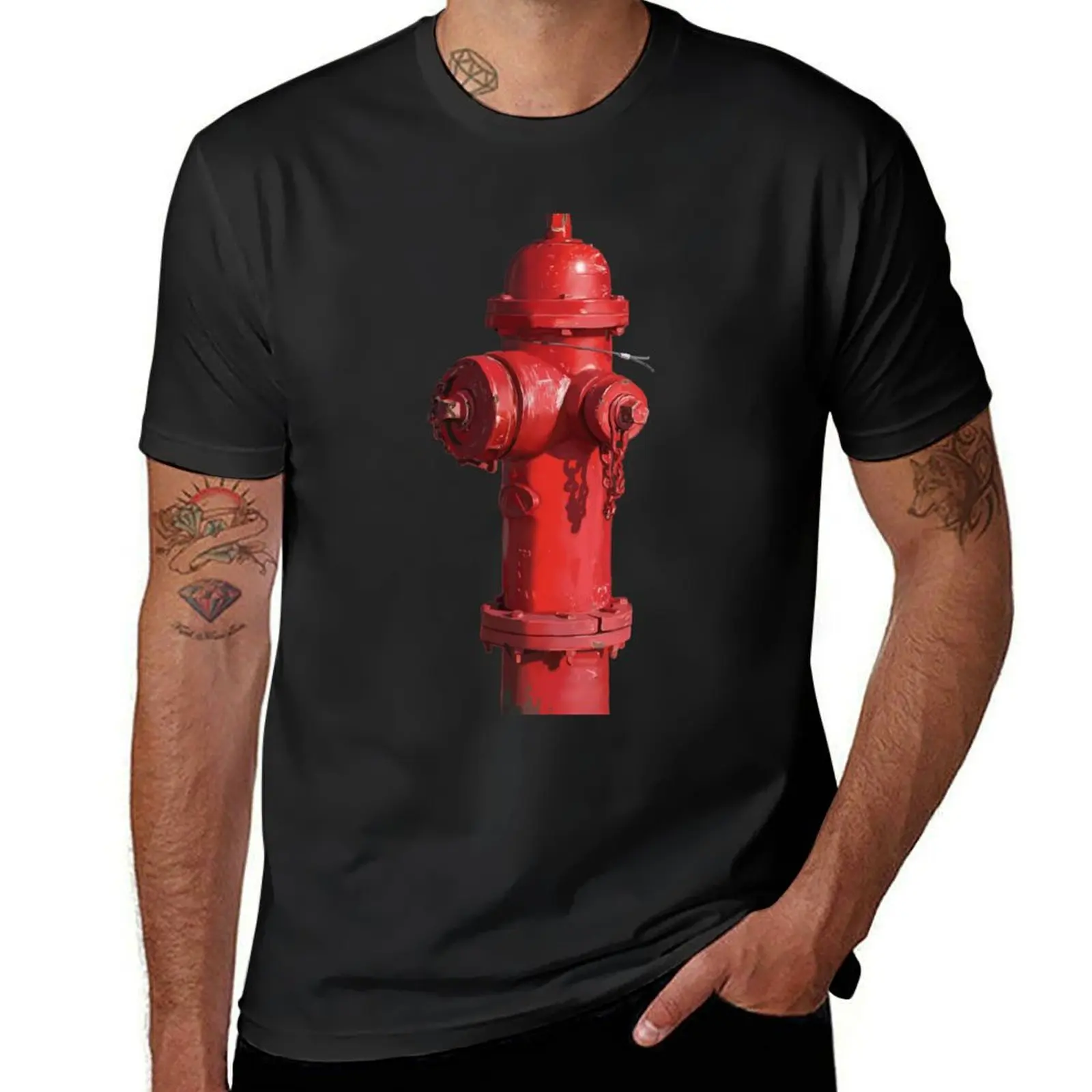 

Fire Hydrant T-Shirt quick-drying boys animal print t shirt men