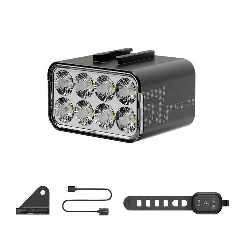 SYDS CYC1800 USB Rechargeable LED Front Light Bike Headlight 1800LM Super Bright For MTB E-Bike Electric Bicycle Night Riding