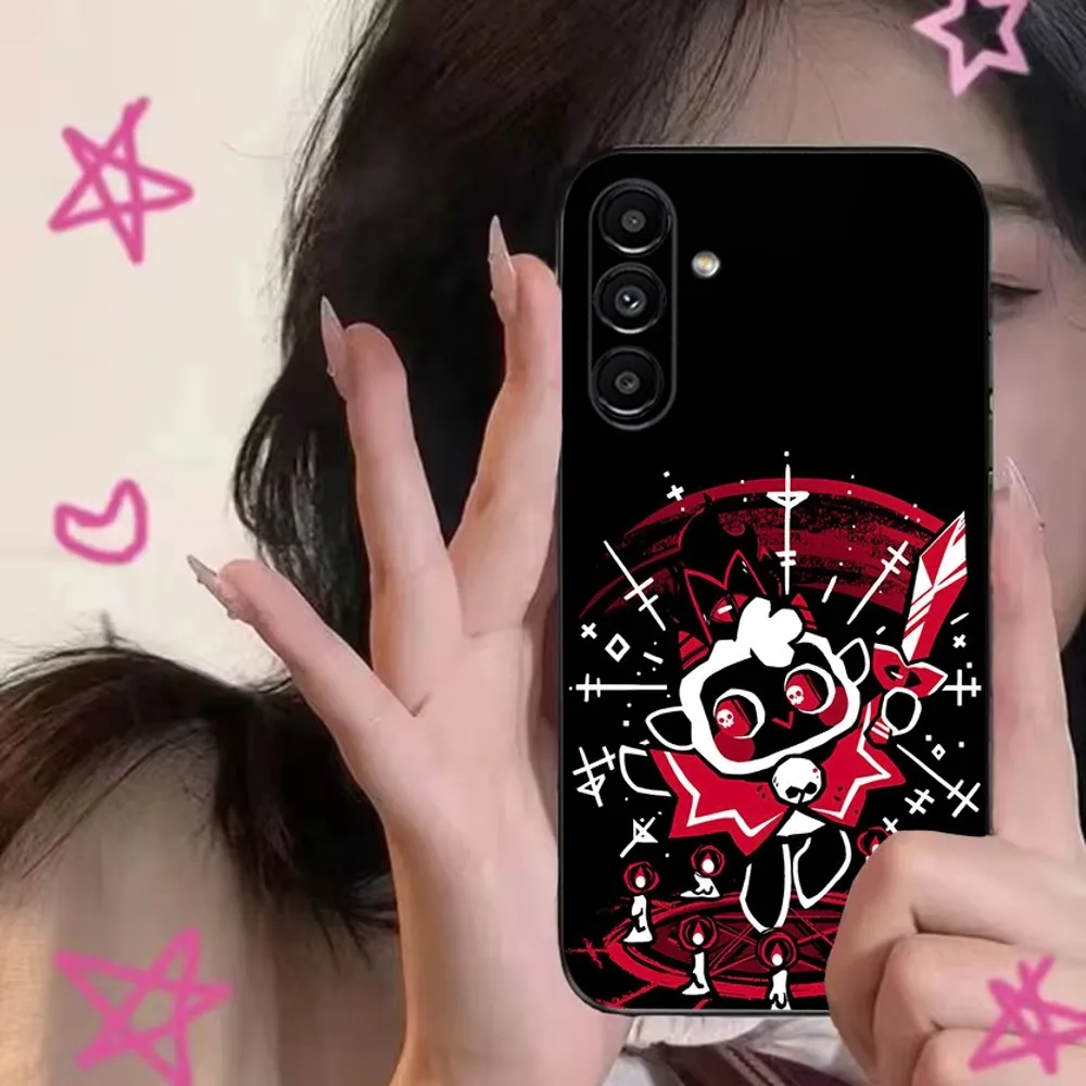 Cult Of The L-Lamb Game Phone Case For Samsung S24,S21,S22,S23,S30,Ultra,S20,Plus,Fe,Lite,Note,10,9,5G Black Soft Cover - Image 3