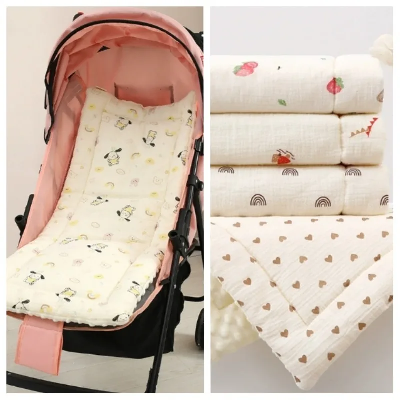 

Stroller four seasons reclining sleeping mat bassinet stroller cotton cushion