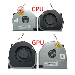 CPU GPU Laptop Cooling Fan For Lenovo Legion Y7000 2018 Y7000-1060 1050 Y530 Y530-15ICH DFS200105BR0T 4 wire