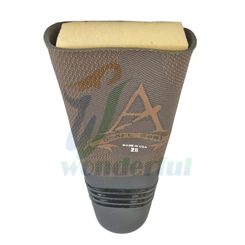 ALPS Prosthetic Leg Amputee Silicone Liner With Rings of Sealing With Lock/ No Locking Gel Liner Orthotics