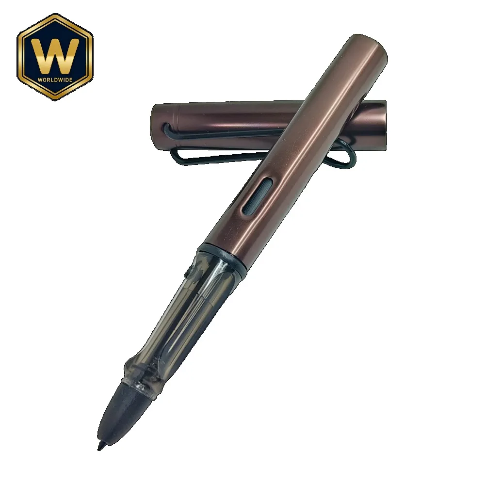 

Стилус S Pen для Samsung Galaxy Note10, кофейного цвета, из алюминиевого сплава, сменный стержень, для электронных книг