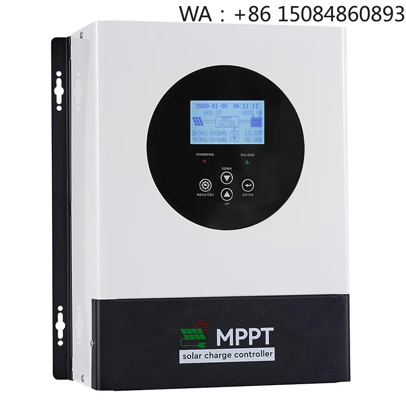 120A High PV MPPT Solar Charge Controller, Solar Accessories, 12V-48V Universal, 175V Max Input Solar Lighting Regulator