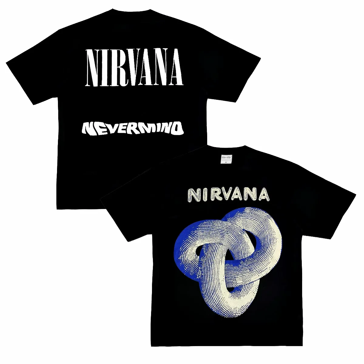 Nirvana Rock Band T Shirt Men Graphics Printed Streetwear Trendy Brand Crewneck Tee Shirt Unisex Women Casual Pure Cotton Tshirt