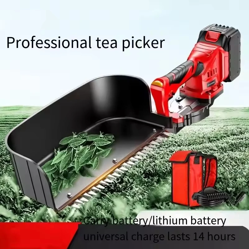 Factory price genuine long standby tea picker new rechargeable brushless lithium battery electric tea picker Green plant pruning