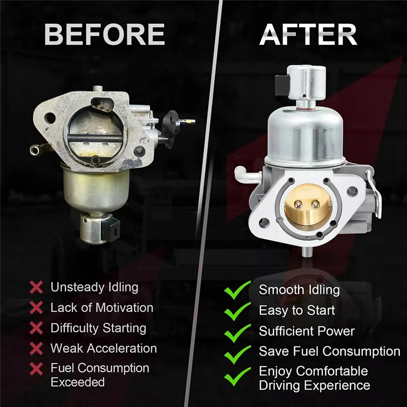 

Well 16-853-19S 32-853-67S Carburetor W/ Fuel Pump And Air Filter Kit For Kohler KT730 KT735 KT740 KT745 KT725