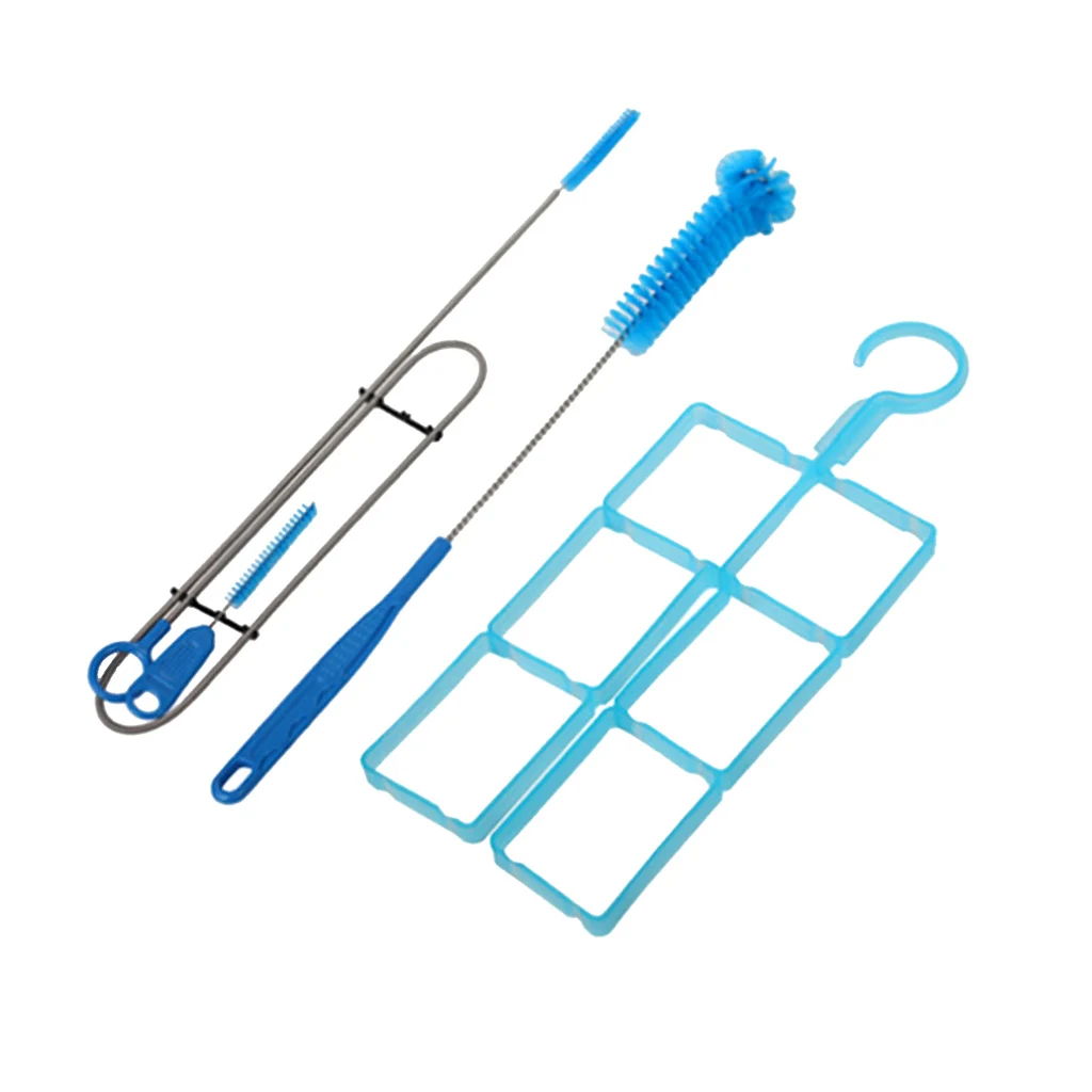 Durable Tube Cleaning Kit Brushes Set for Water Bag and Bladder Maintenance Flexible Cleaning Tools for Outdoor