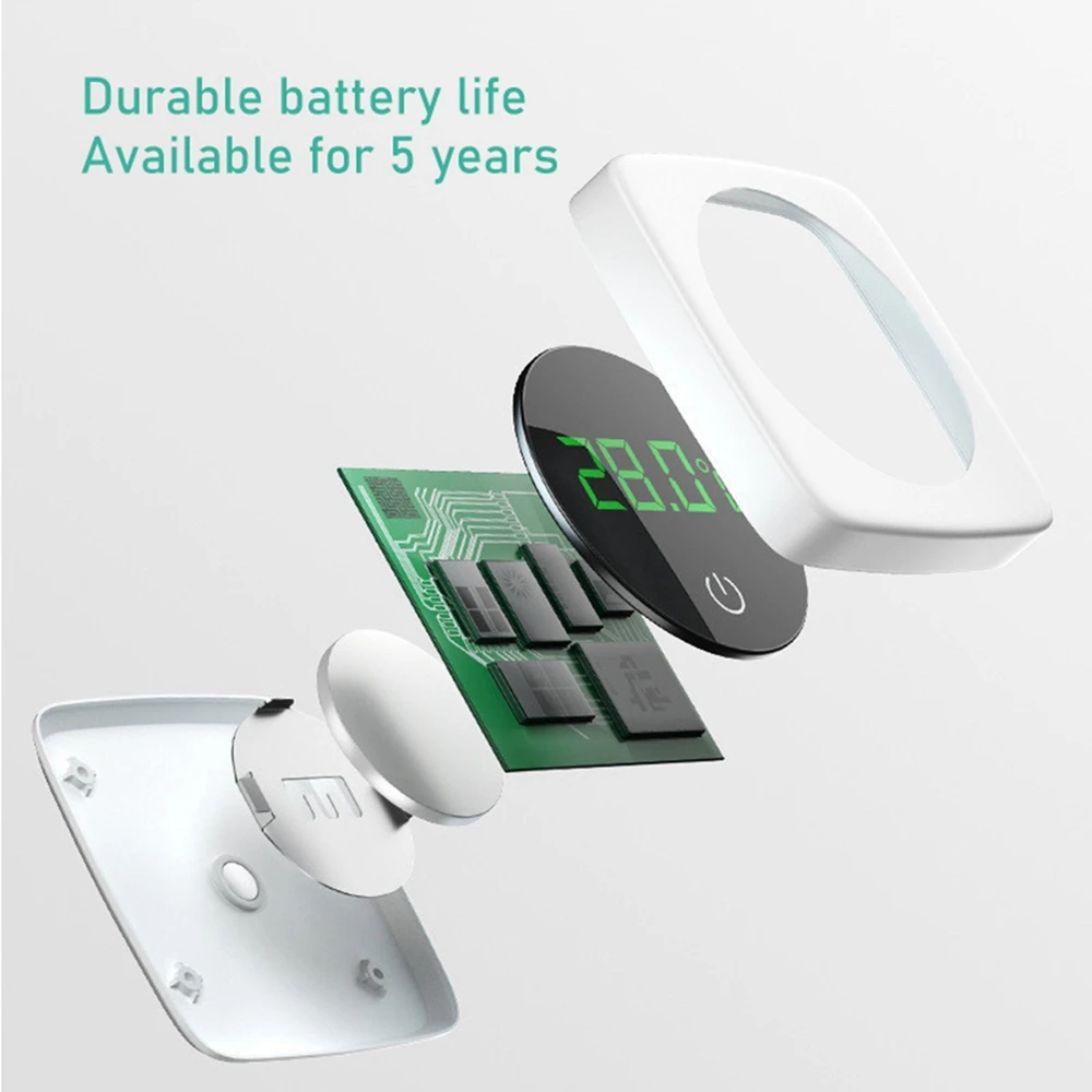 متعدد الوظائف LCD حوض السمك ميزان الحرارة الرقمي الإلكترونية خزان الأسماك درجة الحرارة متر صندوق الزواحف ميزان الحرارة الإلكتروني