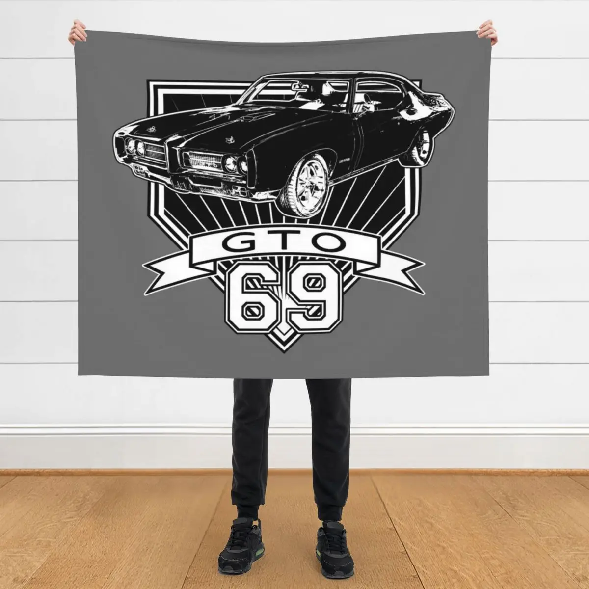 

1969 GTO Throw Blanket warm for winter Sofa Quilt for sofa Blankets