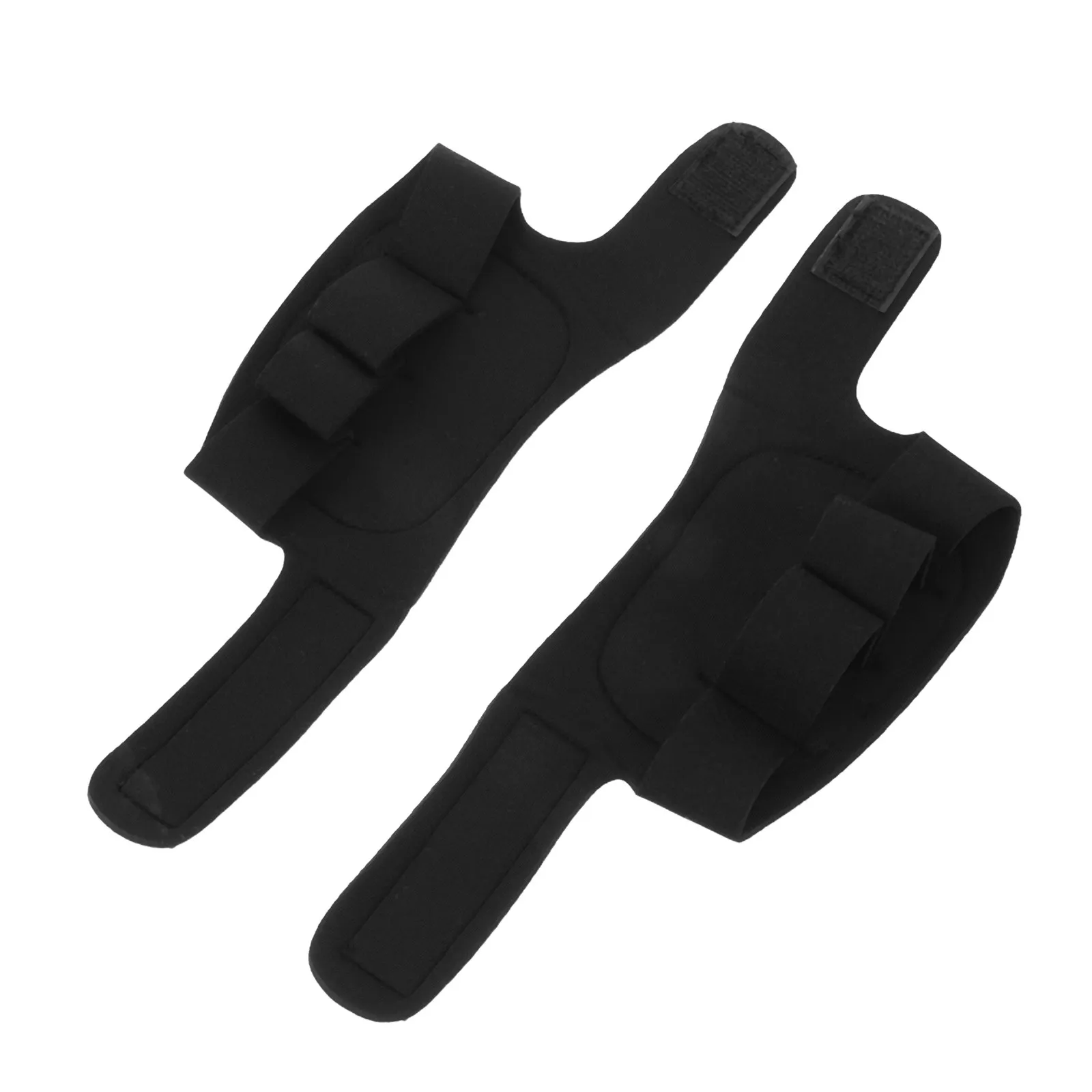 1Pair Anti Slip Gym Workout Grip Pads Black Blue Yellow Edges Palm Protectors for Pull Ups Dumbbell Exercises Weightlifting Hand