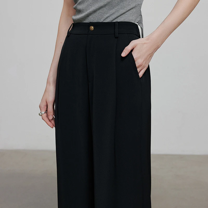 TOYOUTH Pantaloni casual da donna 2025 Nuovi pantaloni lunghi estivi 8527011