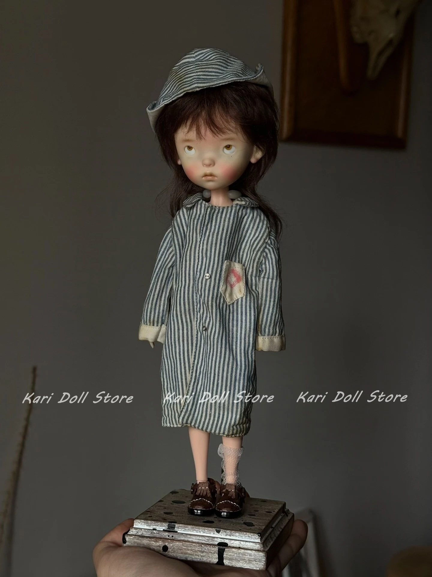 

Kari Doll Clothes and skirts 2025 Tea dyeing is an old hospital gown set for Landazz Landoudou azone Doll