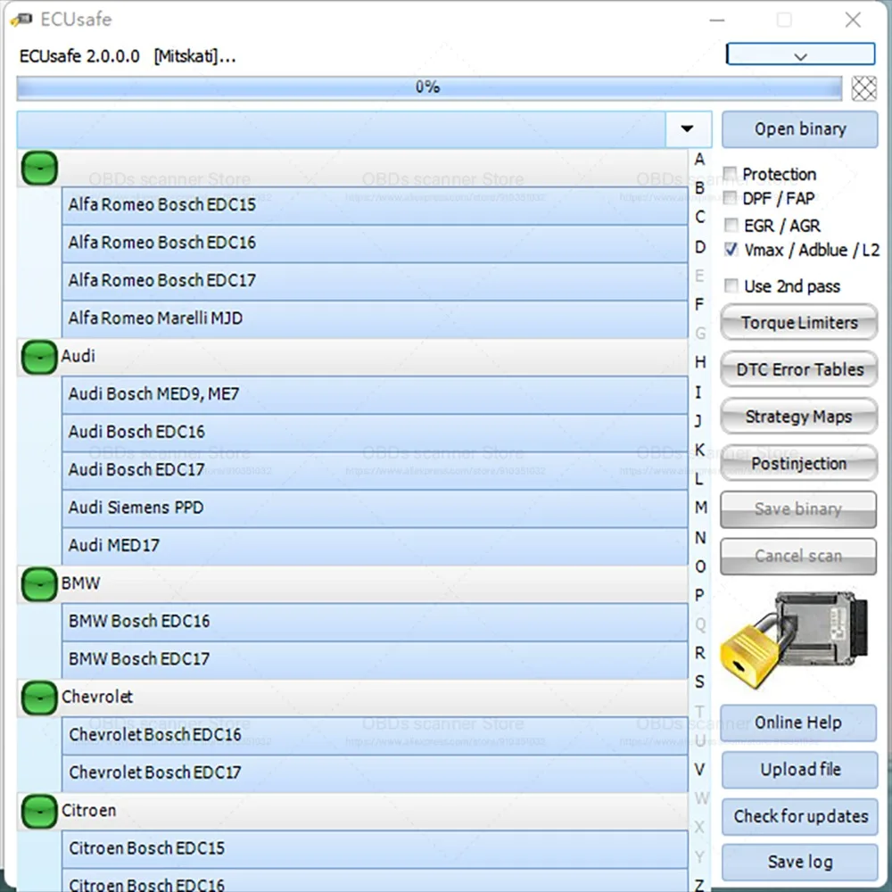 3 Software Ecusafe 2.0 + Immo Universele 3.2 + Edc 17 Immo Service Tool V1.2 Ecu Veilig 2.0 Dpf/Fap/Remova Met Kess Voor Win 7 Pc