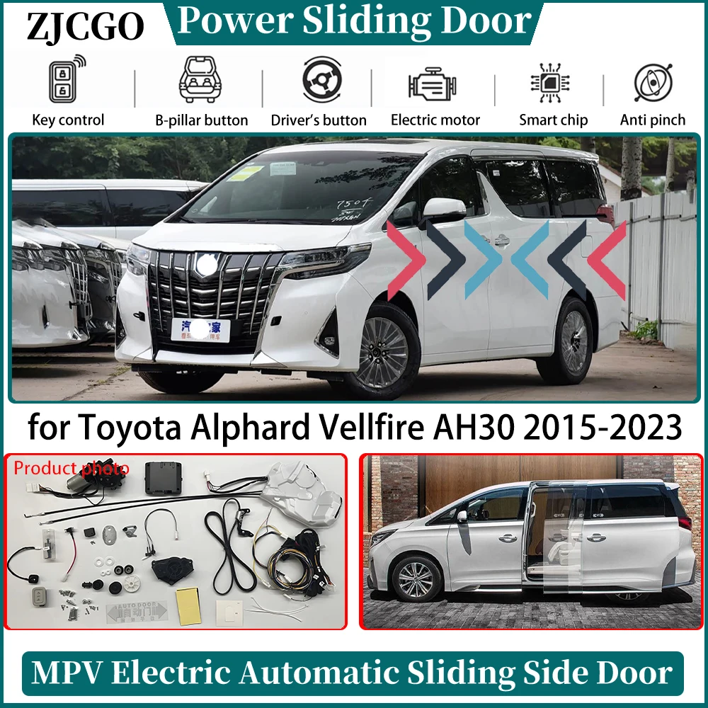 for Toyota Alphard Vellfire AH30 2015-2023 Smart OEM Automatic Electric MPV Side Power Sliding Door Control System