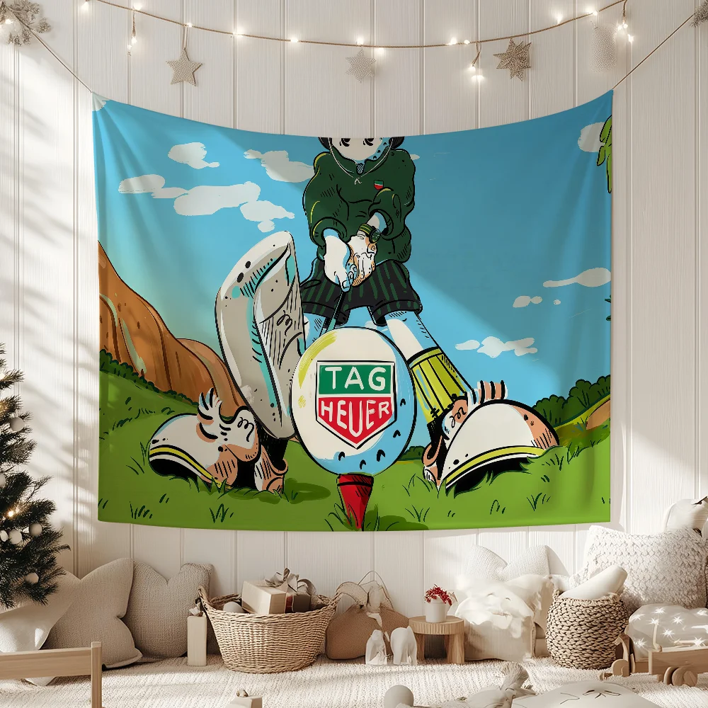 Fashion Luxury M-malbon G-golf-ES flag For Garden Party Living Room Home Wall Decor Banner Bedroom Outdoor Tapestry