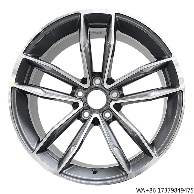 

Silver 5*112 PCD New 18-19 Inch Deep Dish Forged Wheels 5 Spoke Design in Aluminium Alloy MOQ 4 Pieces