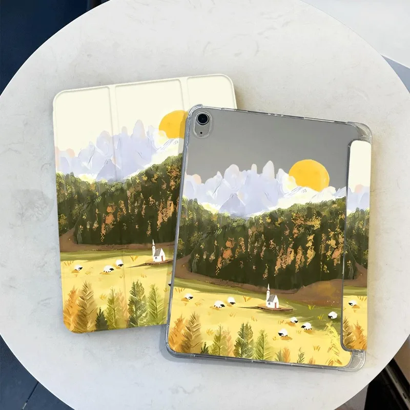 

Чехол «Великий лес» для планшета Ipad Air 4-го поколения Чехол для Ipad Air 2024 Чехлы для Ipad Pro 11-дюймовый чехол 10,2, 7-го, 8-го, 9-го поколения