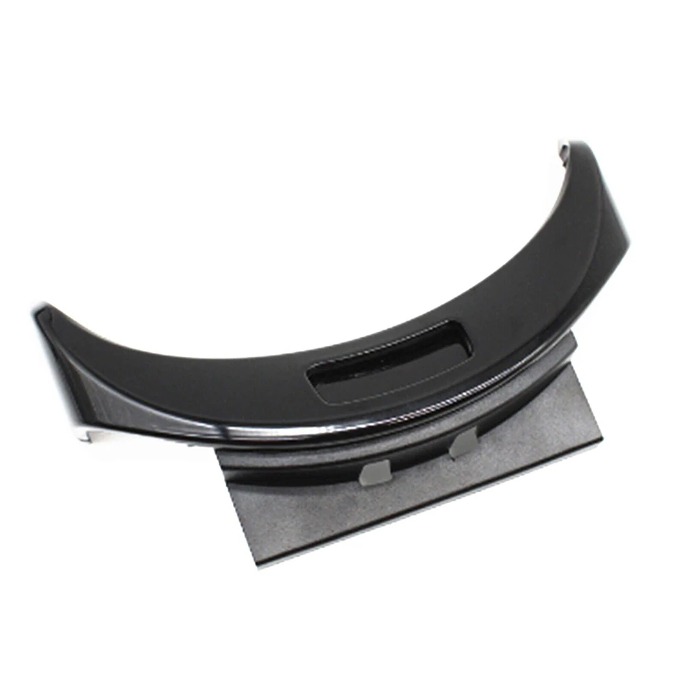 Enhance Your For Benz Interior Center Console Armrest Box Release Button Trim, ABS, Black, Durable And Reliable Interior Parts