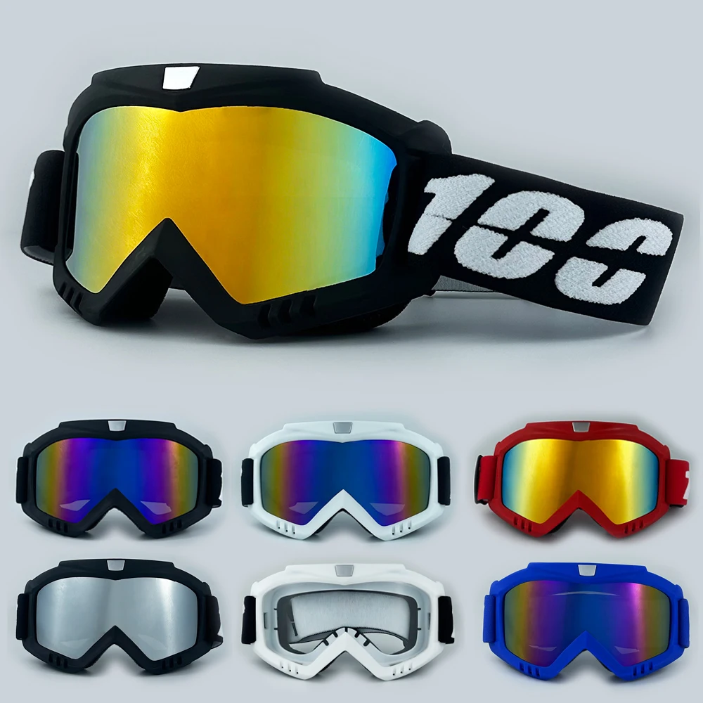 

100, новые очки для мотокросса, мото-очки, спортивные очки на открытом воздухе, велосипедные велосипедные внедорожные солнцезащитные очки MX ATV, мужские очки для мотоциклетного шлема