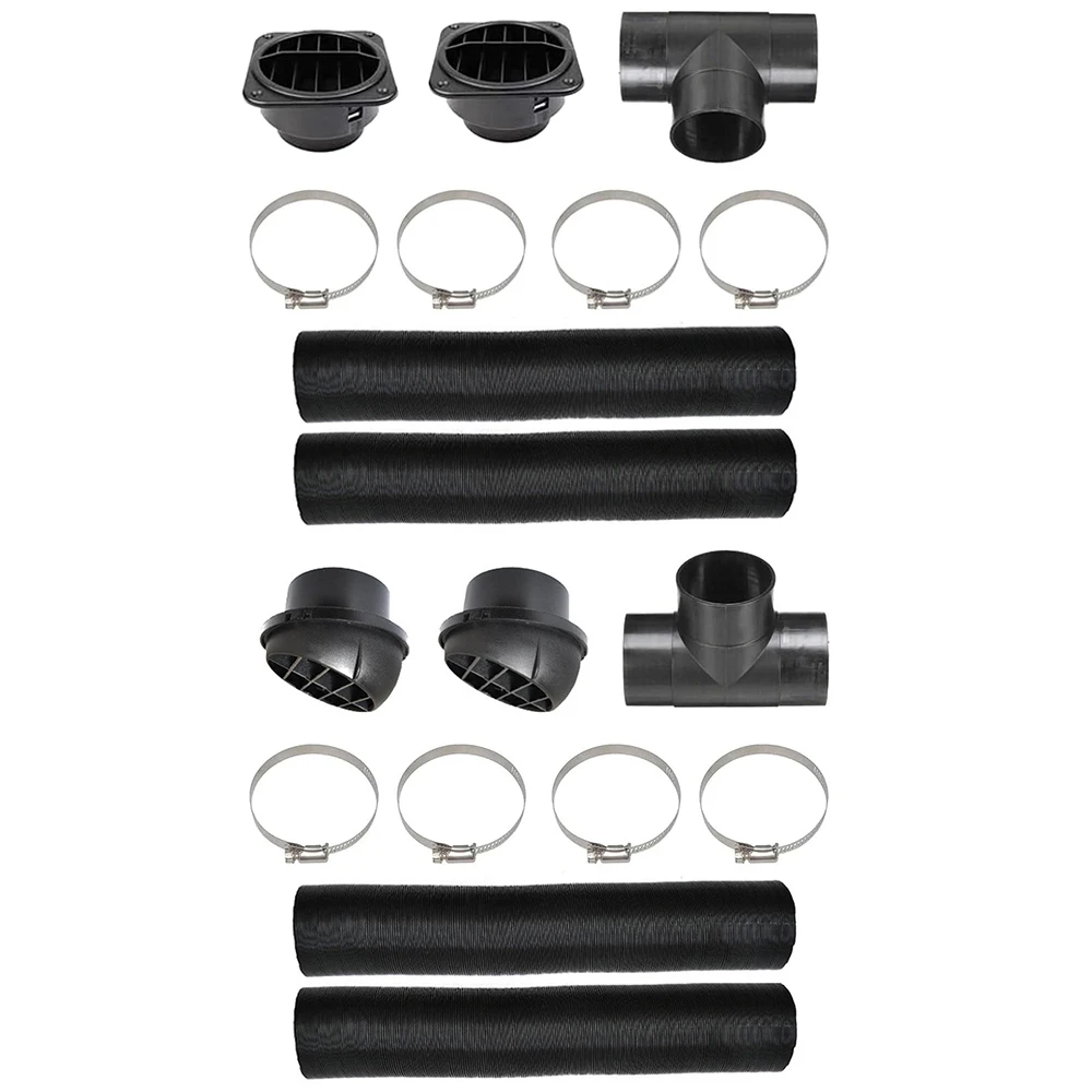 

Теплый квадратный/круглый воздуховыпускной отверстие для дизельного обогревателя Комплект трубных каналов 60 мм/2,36 дюйма, комплект вентиляционных отверстий для дизельного нагревателя