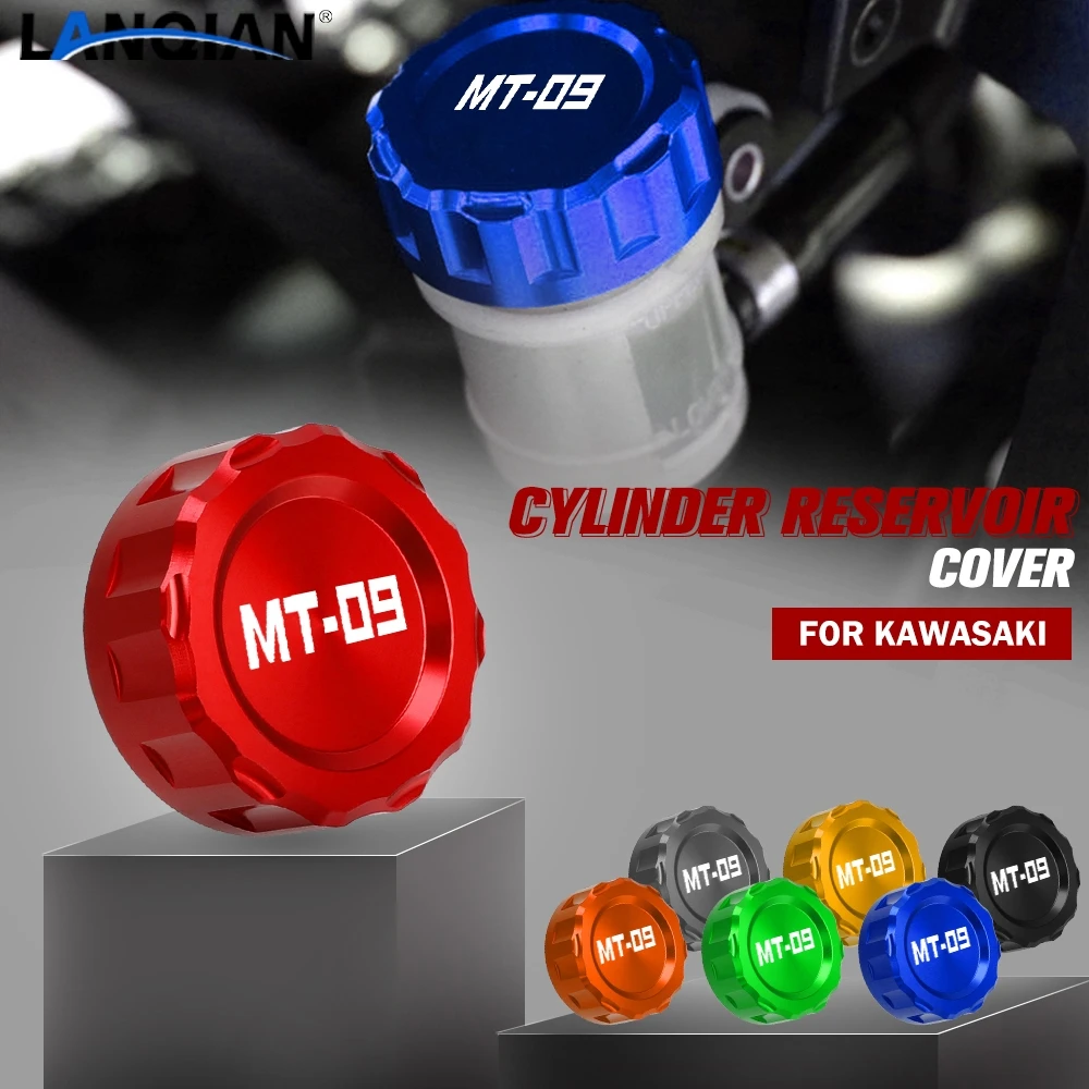 

For YAMAHA MT-09 FZ-09 FJ-09 MT09 Tracer 2013 2014 2015 2016 2018 Motorcycle CNC Brake Fluid Fuel Reservoir Tank Cap Cover