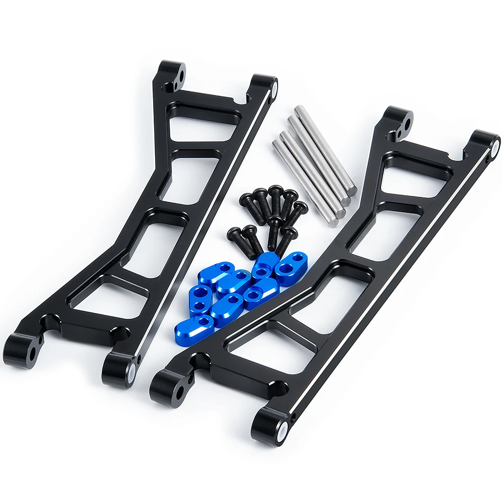 AXSPEED brazo de suspensión inferior superior delantero y trasero de Metal para 1/5 X-MAXX Xmaxx 8S RC Buggy Truck piezas de mejora