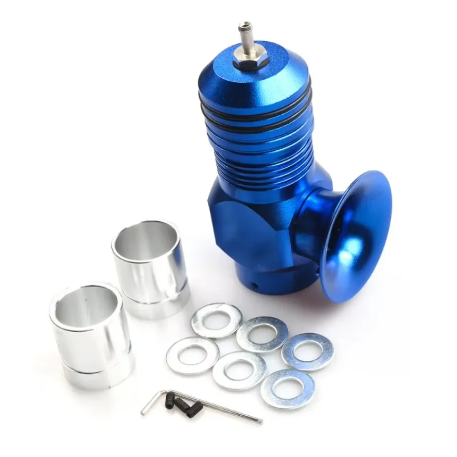 1Set Racing Universal Anodized Turbo Blow Off Valve Kits Unilateral Outlet Pressure Relief Valve Car Modification Accessories