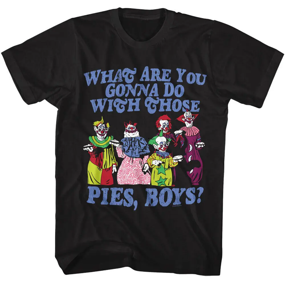 Killer Klowns From Outer Space What Ya Gonna Do With Those Pie Boy Men's T Shirt