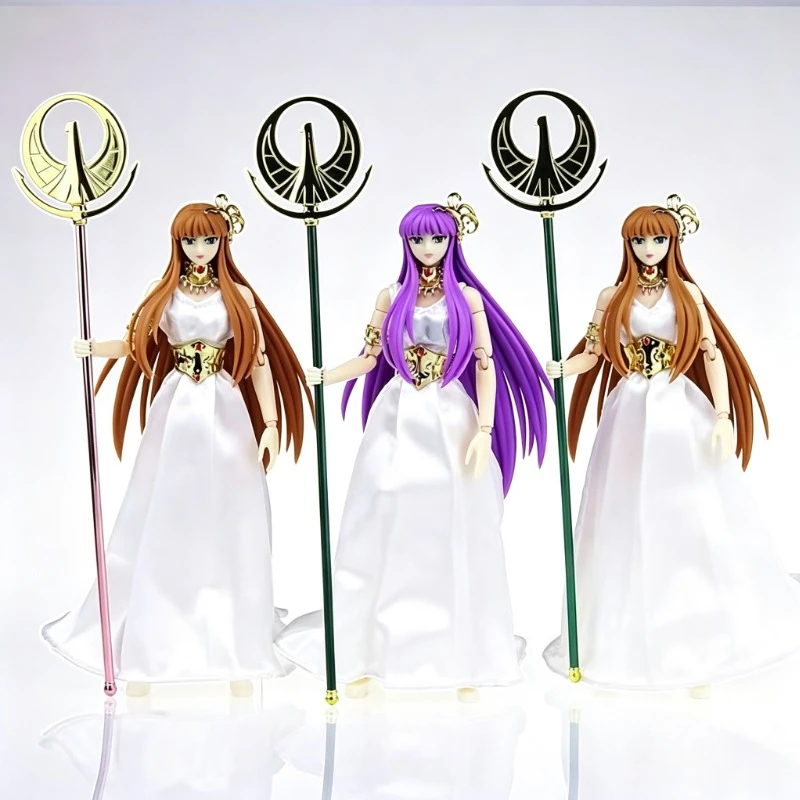 New Bandai MST Athena Divine Cloth Game anime/peripherals classic figure birthday Gift Ornament Collection model Toy - view 3