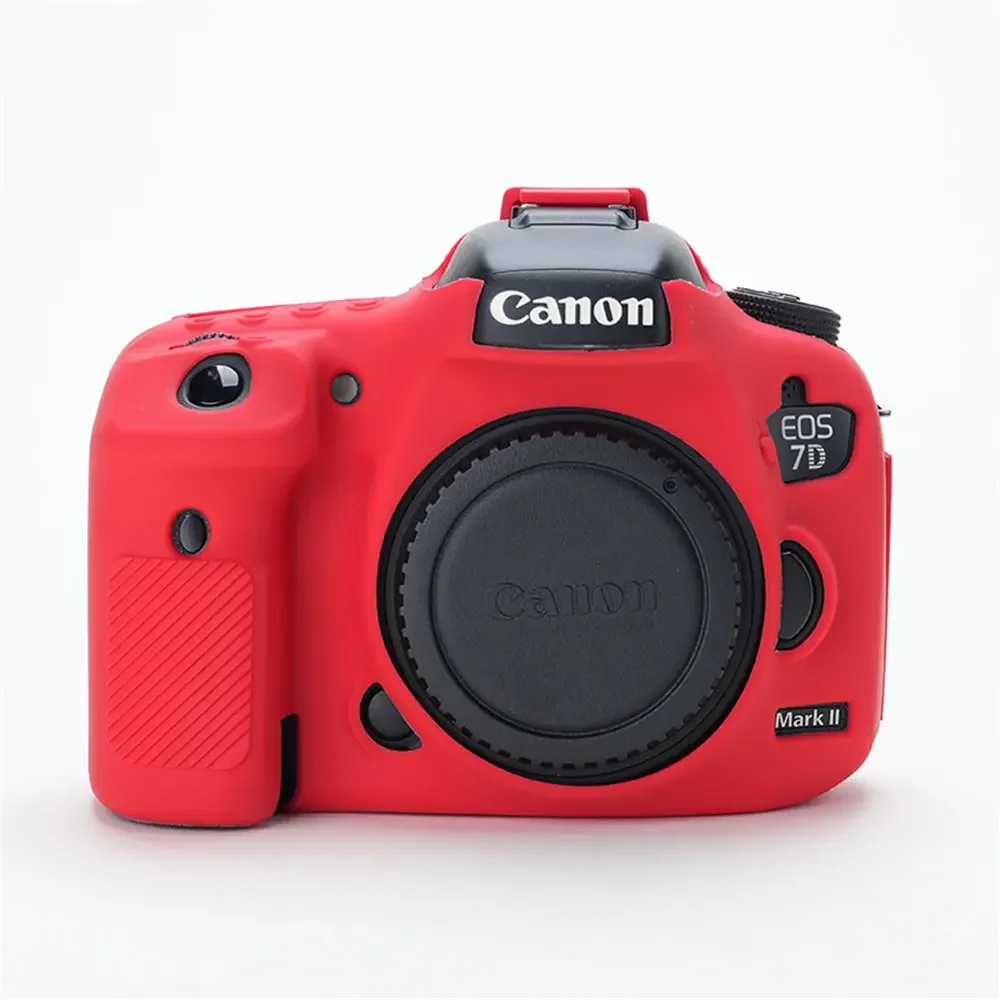 Silicone Case Armor Camera bag Body Soft For Canon EOS 5D2 5D3 5D4 6D 6D2 7D 7D2 750D 850D 80D 90D 800D 4000D 650D 700D 200D