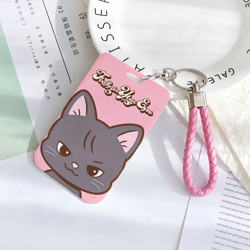 New Idols Close Your Eyes Cartoon Character PVC Card Sleeve 3in Photo Protective Case Kenshin Minwook Ma Jingxiang Card Holder