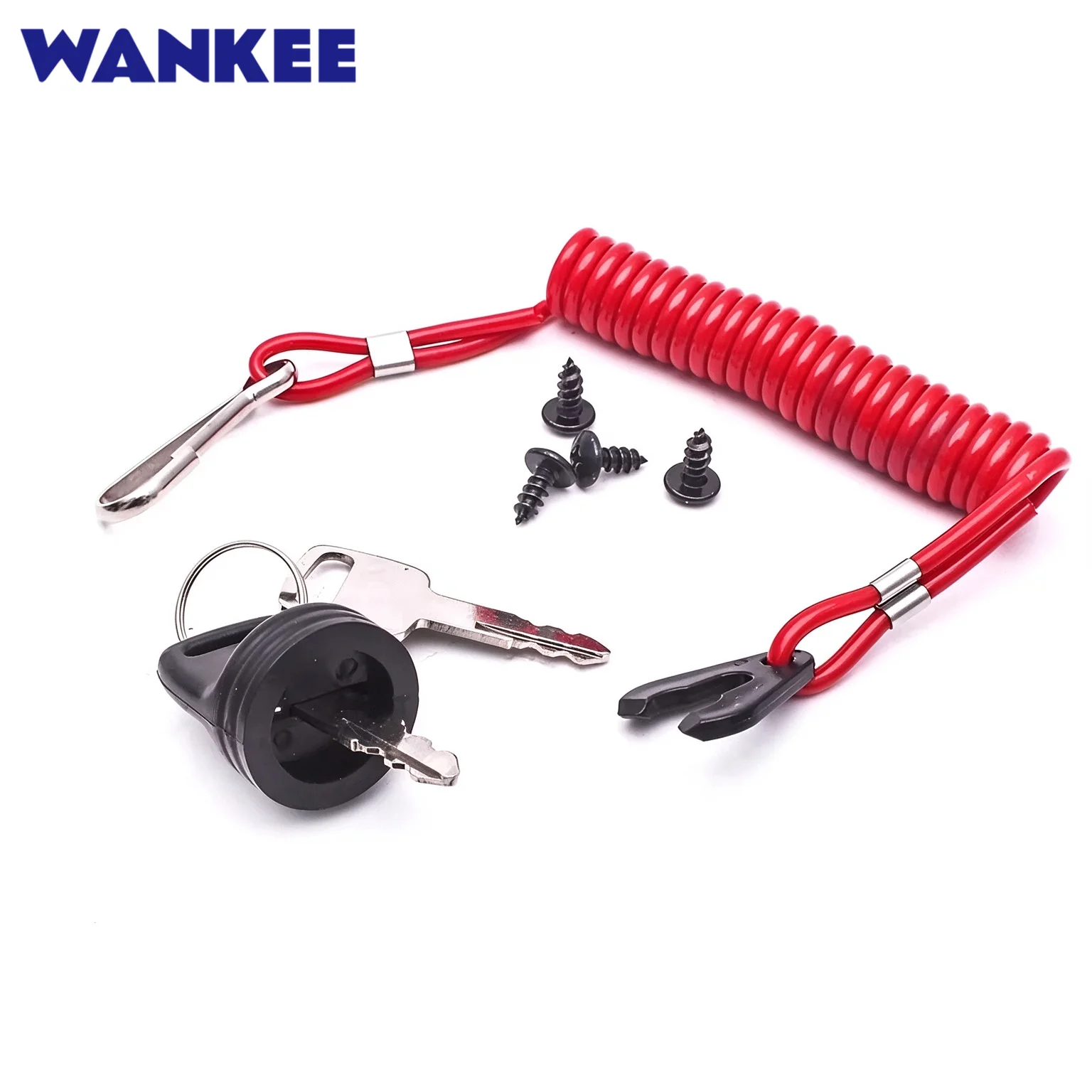 Marine Key Switch Panel 704-82570-08-00 for Yamaha Outboard 12V Single Engine Yacht