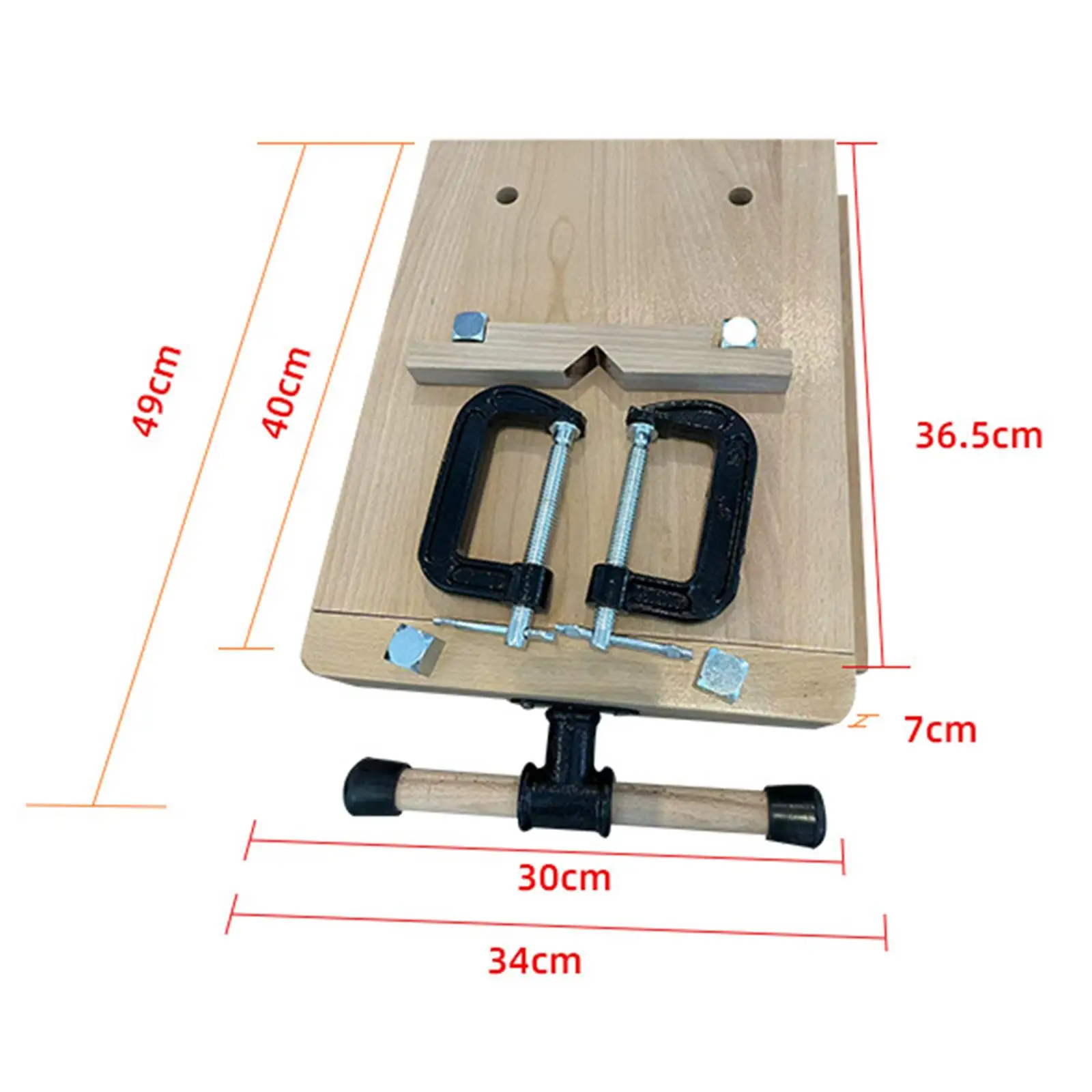 Bench Vise Table Gifts Studios Professional High Performance Sturdy Accessories Desktop Workstation