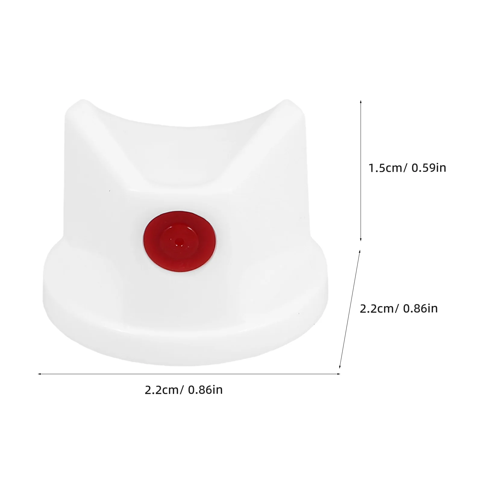 15 قطعة قبعات رذاذ الهباء الجوي العالمي رذاذ الطلاء فوهة استبدال نصائح بلاستيكية دائمة لوظائف الكتابة على الجدران شارع الفن اللمس #3