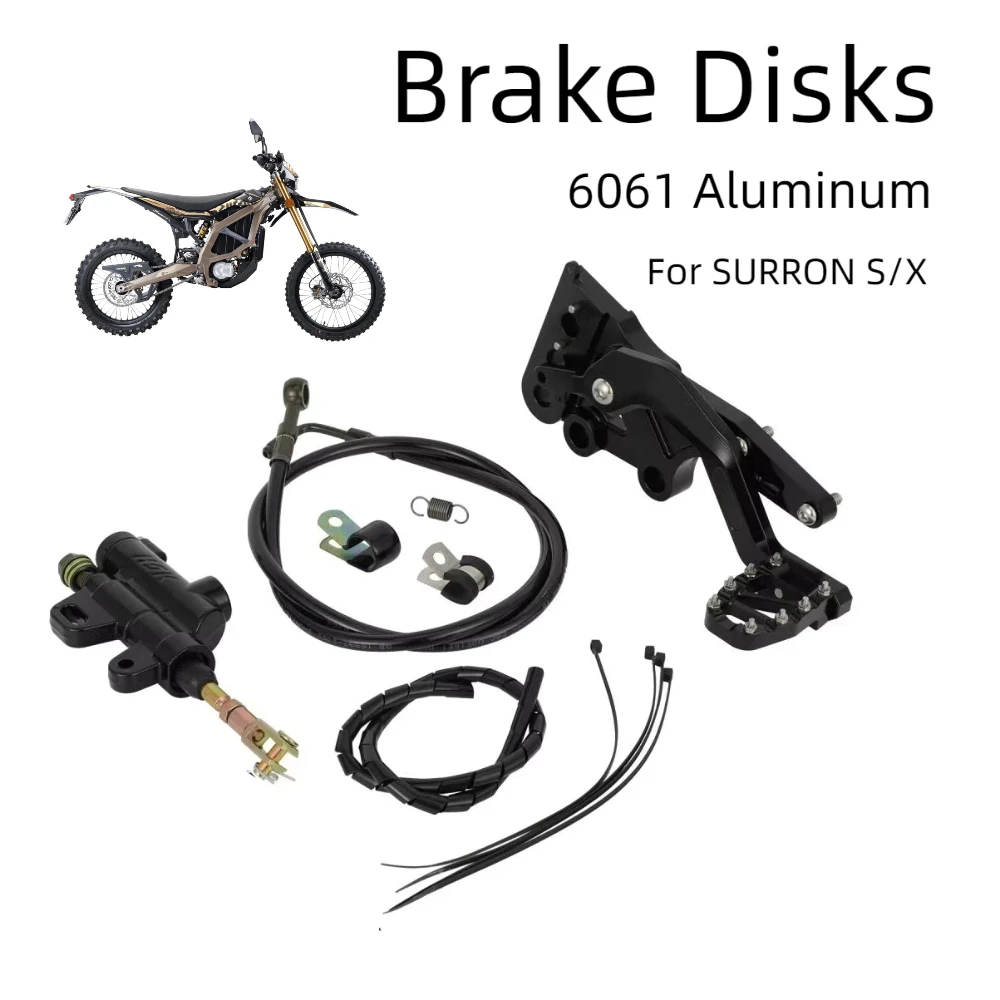 

Комплект тормозных рычагов, аксессуары для мотоциклов, резервуар для ножного тормозного шланга, детали тормозного рычага для электрического велосипеда SURRON Surron Light Bee S X