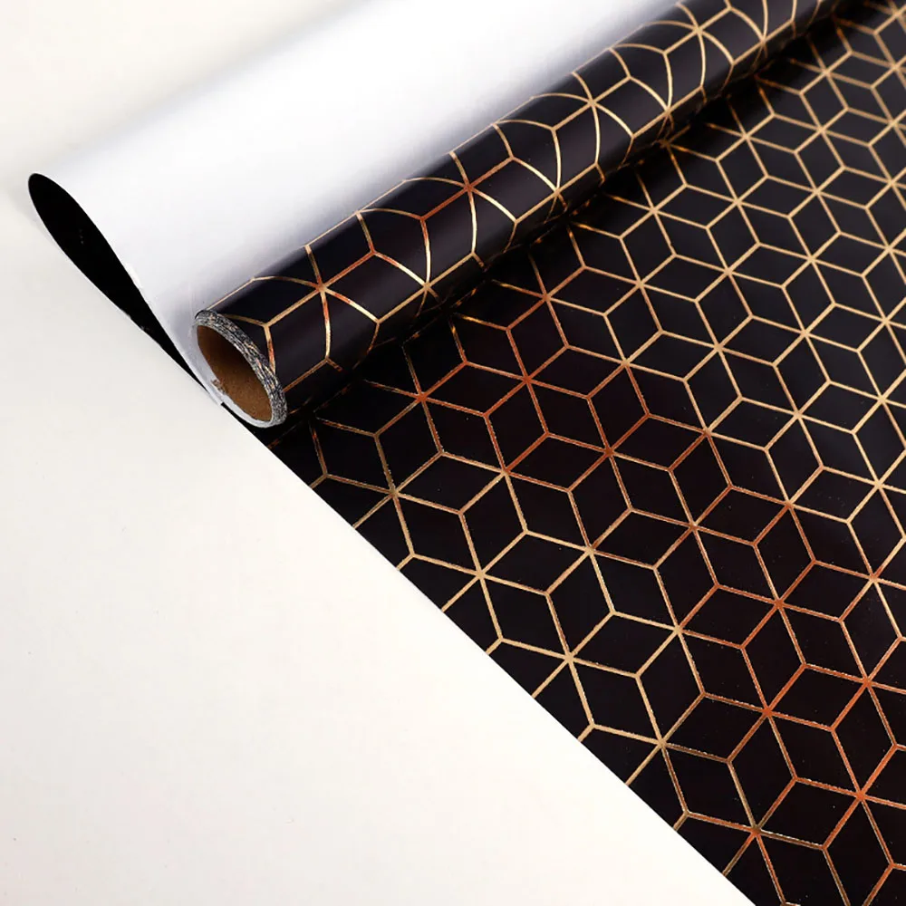Polka Bouquet Paper Luxurious Birthday Gift Packaging Christmas Wrapping Paper High-Gloss Decorative Gift Paper For Birthdays