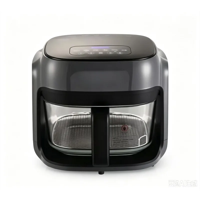 8L Air Fryer Oven Household Deep Frying Machine Large Capacity Visual Air Fryer Electrodomesticos Para La Cocina Inteligente