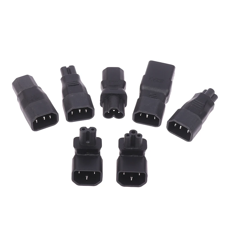 UPS PDU Male To Female EU US Power Plug Adapter Socket Universal IEC320 C13 C14 To C5 C6 C7 C8 C19 C20 C21 Convert Connector